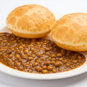 Puri chole(2pcs)